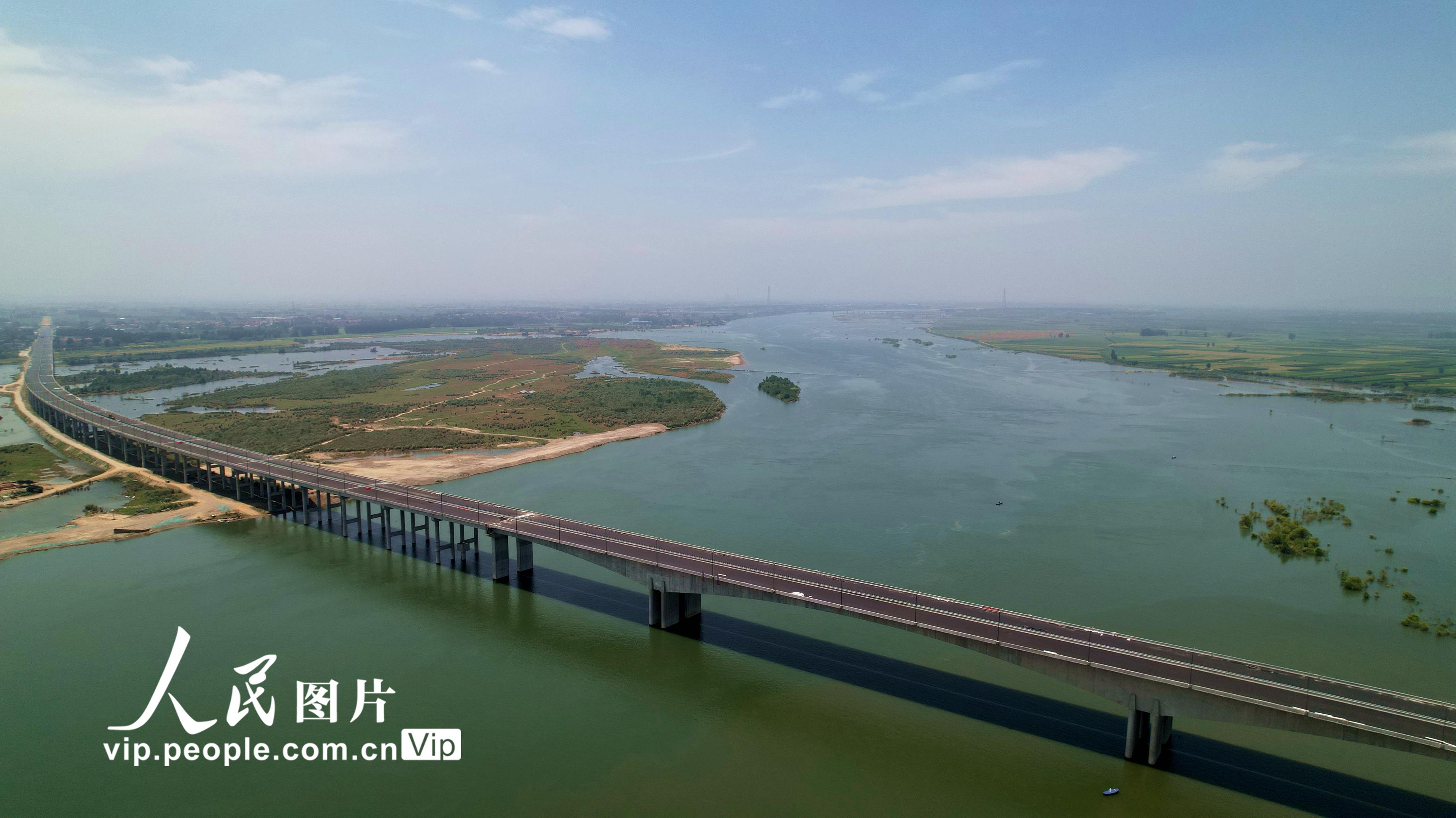 湖北宜城汉江二桥即将通车