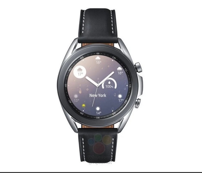 疑似三星galaxywatch3智能手表官方图曝光