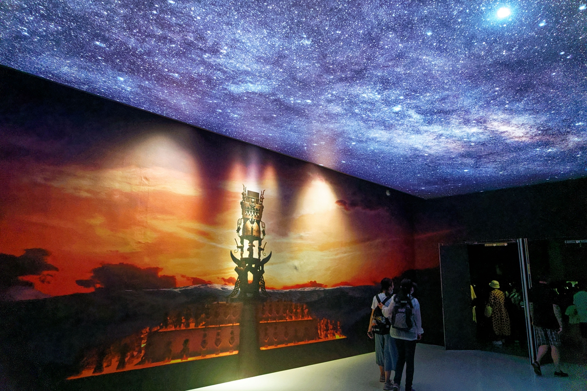 上海一博物馆举办三星堆·金沙遗址出土文物大展