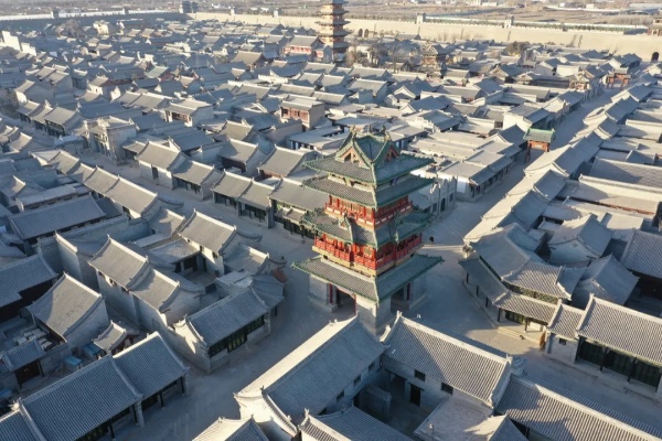 太原古县城始建于明洪武八年(公元1375年,位于太原市西南部的晋源区