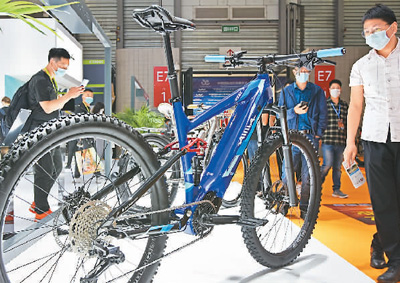 第30届中国国际自行车展览会在上海开幕