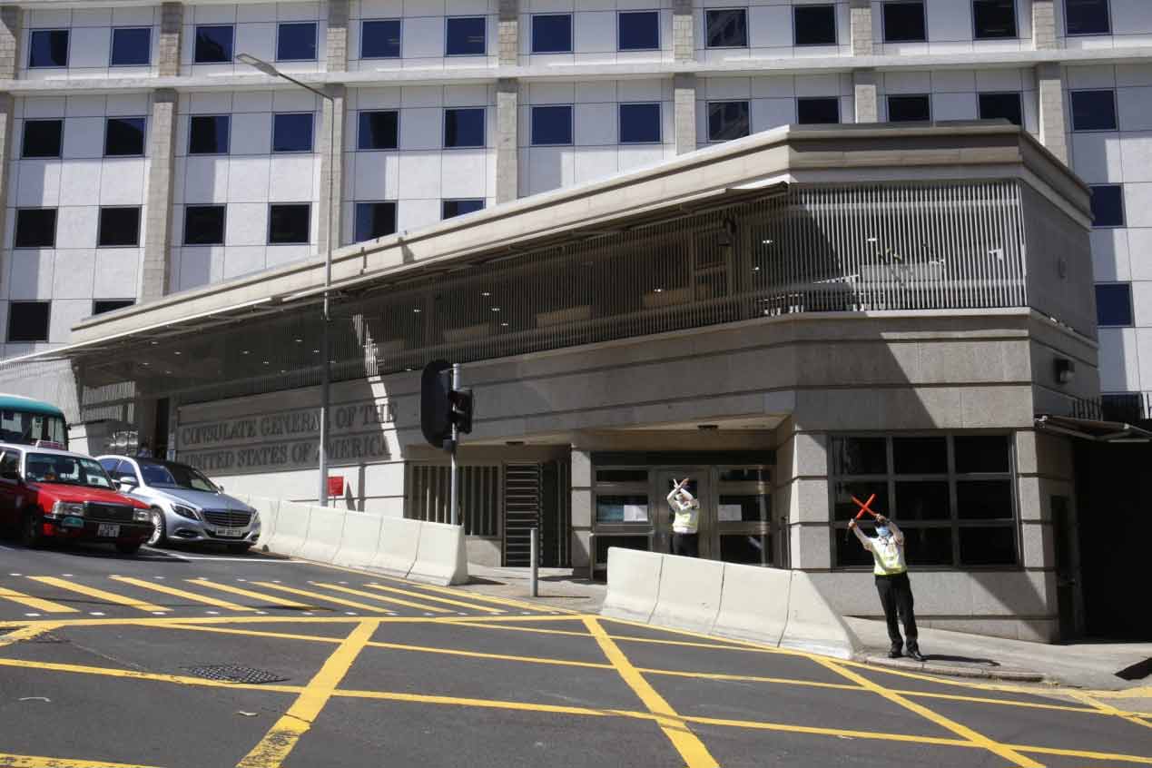 港媒:美国驻港澳总领事馆计划大规模装修,找楼面搬迁