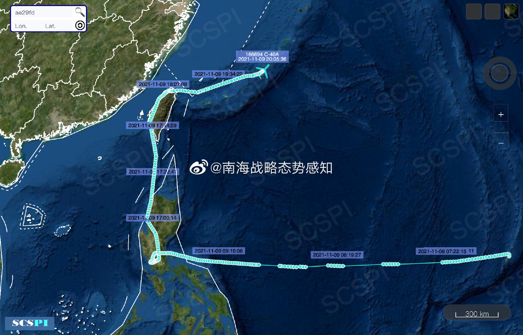 南海战略态势感知前所未有11月美军机对华抵近侦察刷新三项纪录