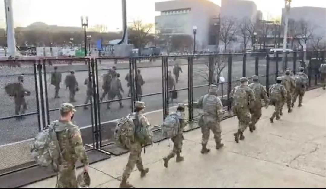 兵力超阿富汗伊拉克叙利亚驻军3倍华盛顿特区被比作巴格达绿区