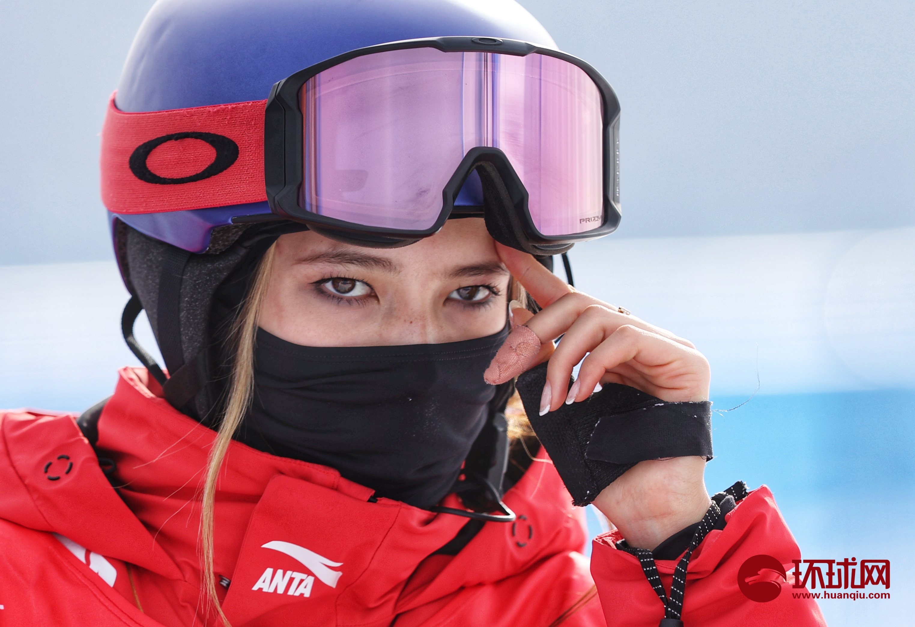 冬奥会滑雪冠军谷爱凌图片
