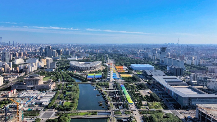 北京奥林匹克公园全景
