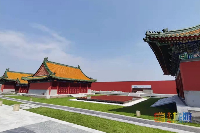 隆福大厦9层的仿古隆福寺