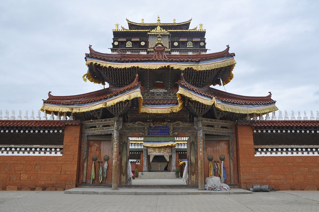 甘肃甘南寺庙图片