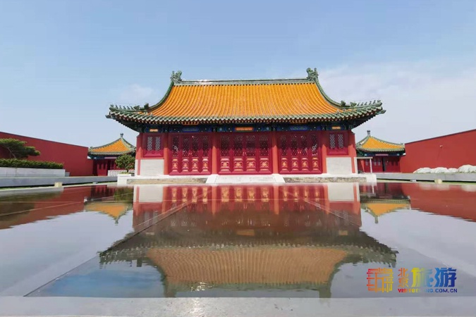 隆福大厦9层的仿古隆福寺
