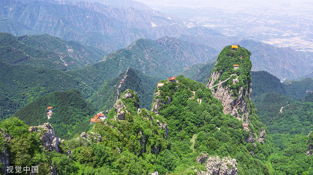 山西运城:寺院林立的五老峰