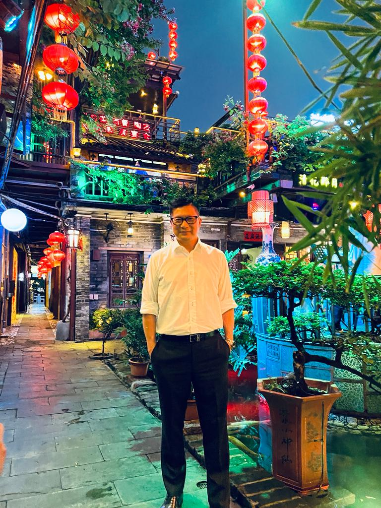 邓炳强回到家乡东莞。(图片来源:邓炳强脸书)