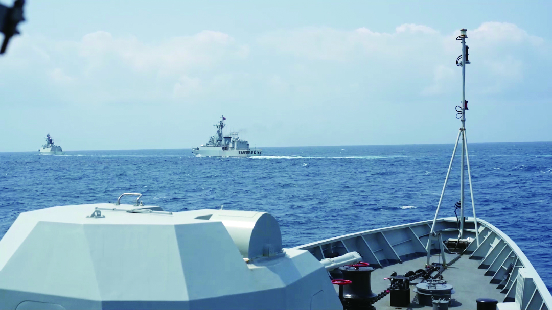 3月30日,南部战区发布消息称,近日海军某训练中心组织广州舰,大理舰