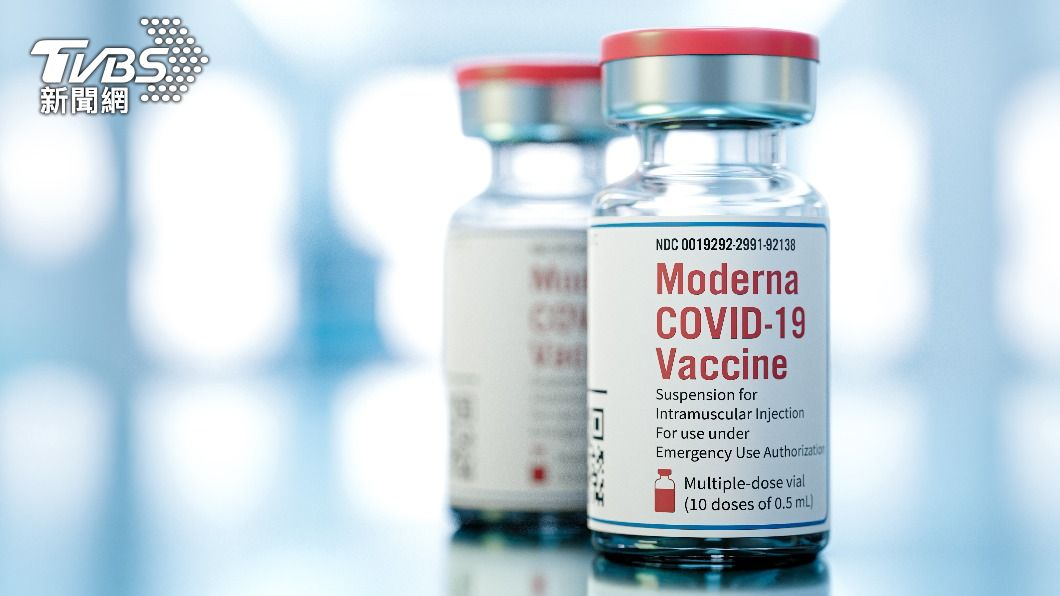 莫德納疫苗示意圖。 圖自“TVBS新聞網”