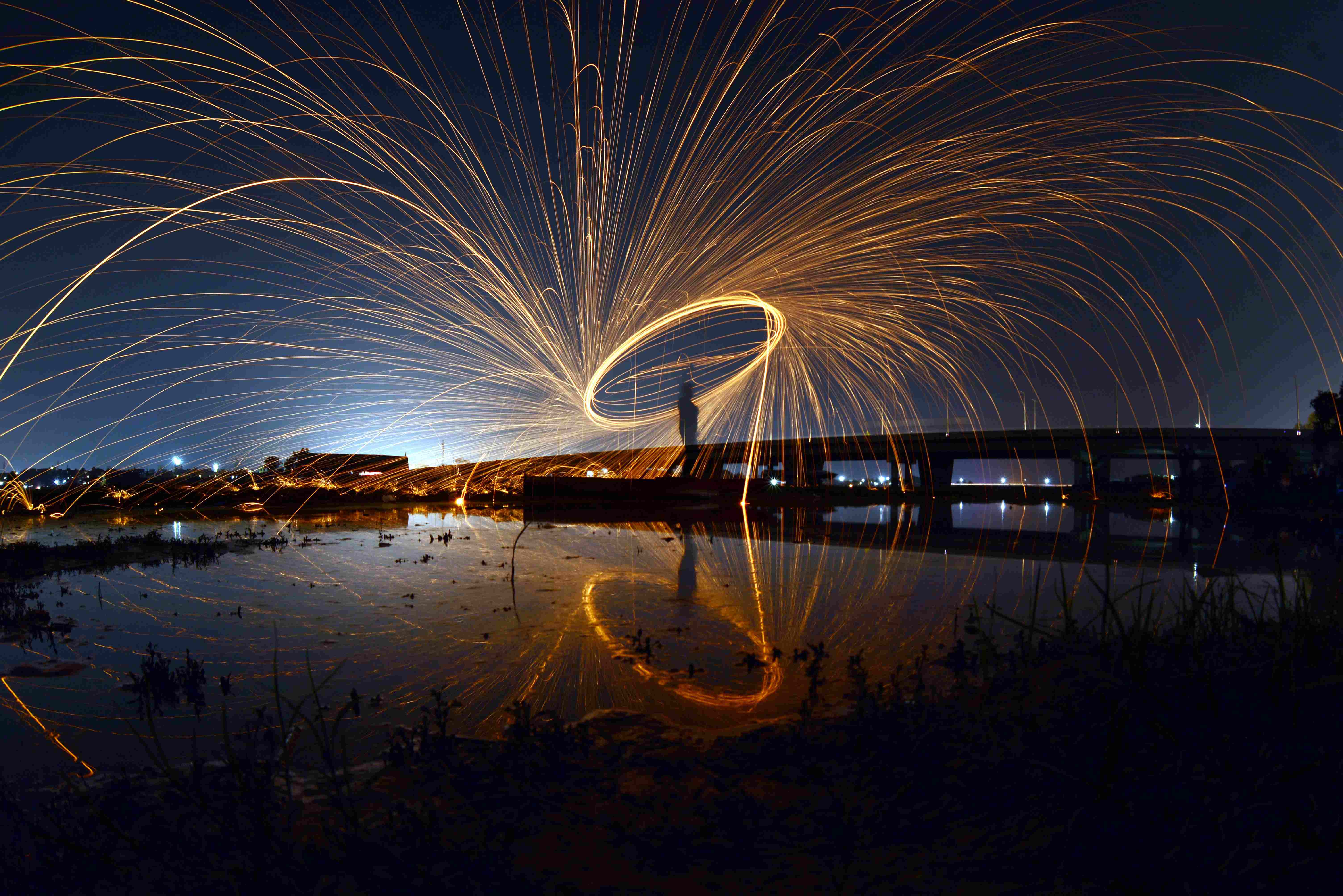 光影世界美轮美奂第29节光绘和长曝光节在巴基斯坦举行