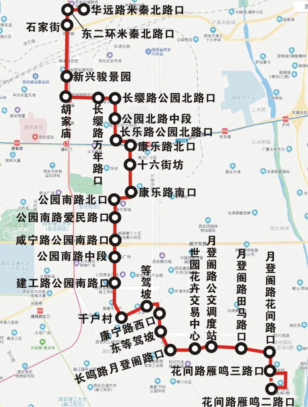 注意!西安又一立交桥通车,多条公交线路开通,调整