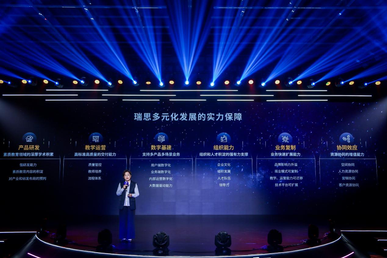 瑞思教育COO邰慧发表重要演讲