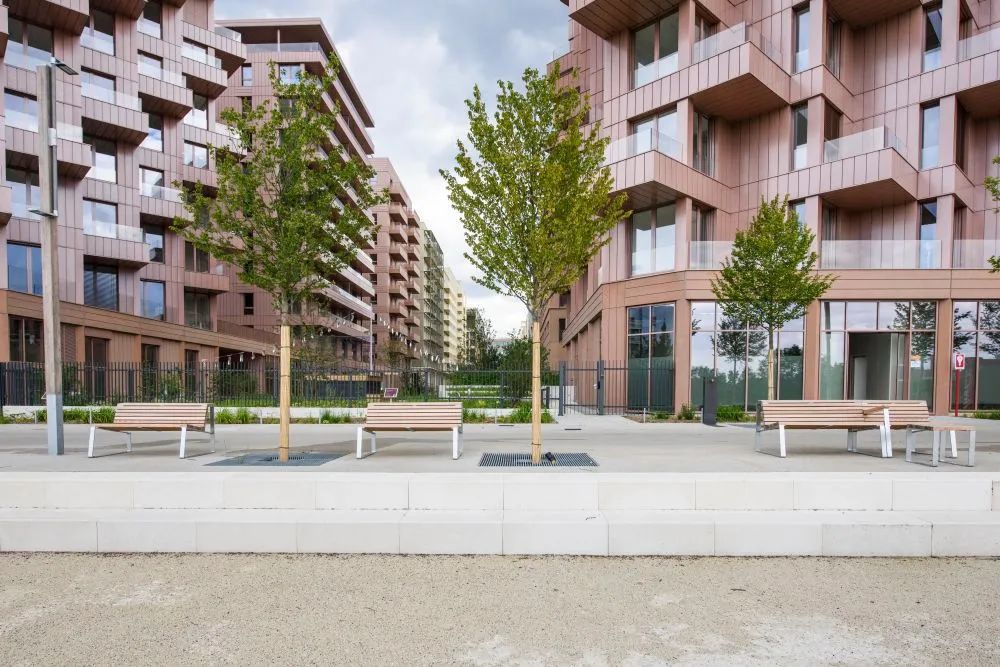 巴黎奥运村和残奥村公寓外景。图源:新华社