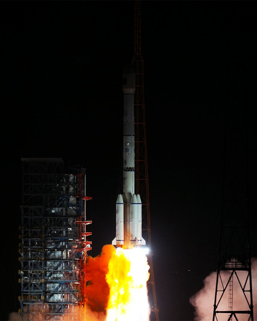 西昌卫星发射中心成功发射长三乙中星6e卫星!