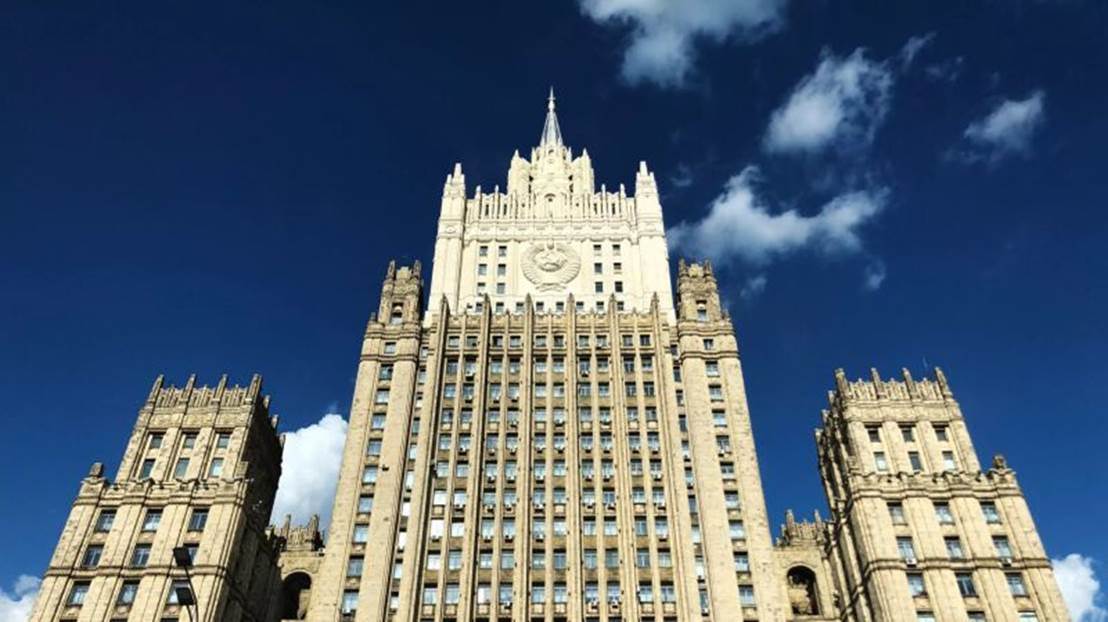 俄外交部大楼 资料图 图源:俄媒