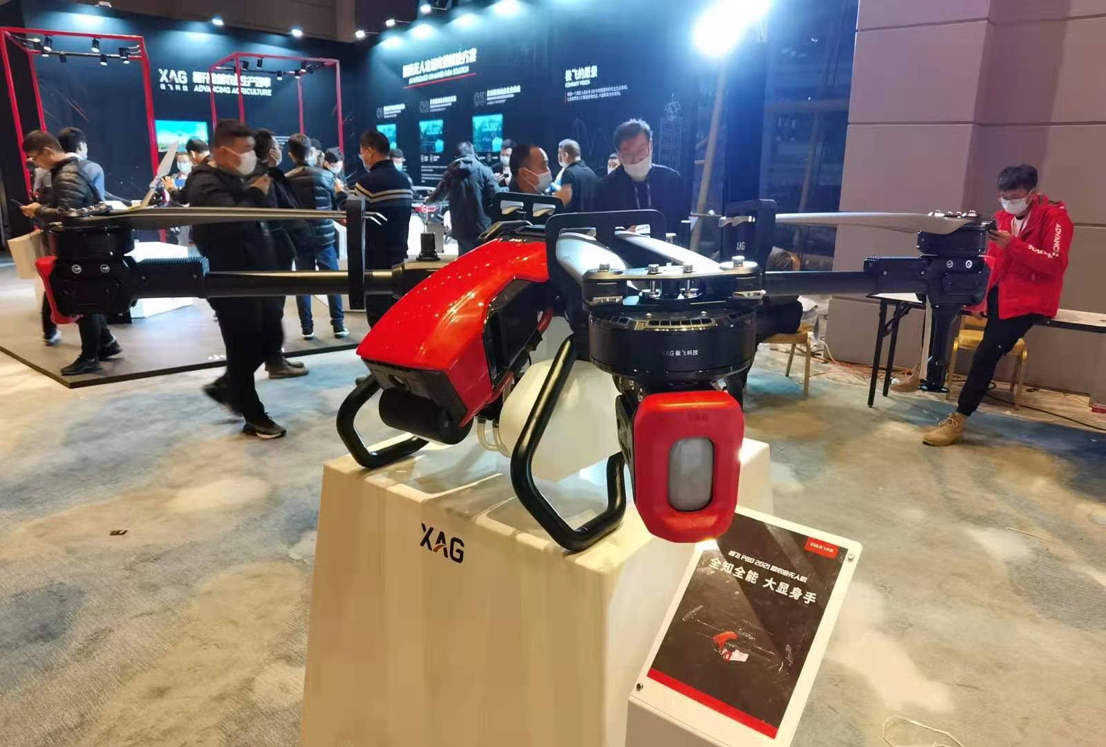 4g5g控制极飞发布p40p80及全新v系列双旋翼农业无人机