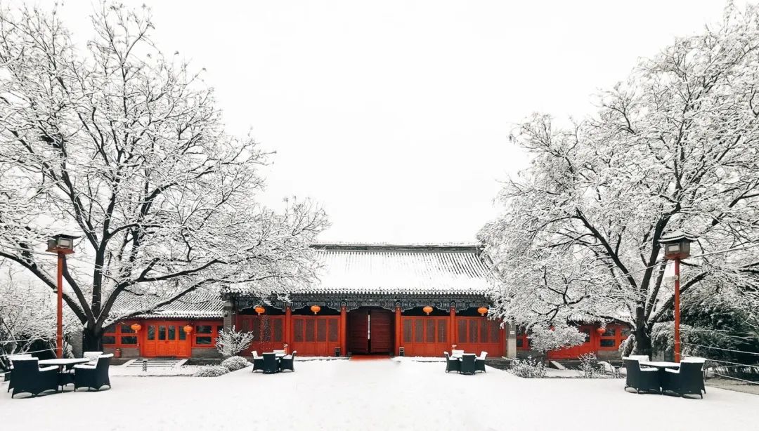 中外企业家联合会北京中心 — 顺承郡王府摄于2020年1月6日，北京新年初雪