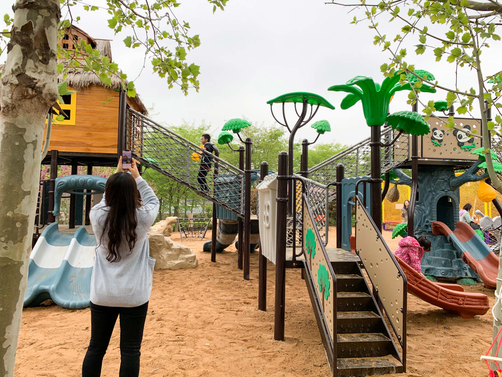 亲子娱乐.(梦源特拍摄影)