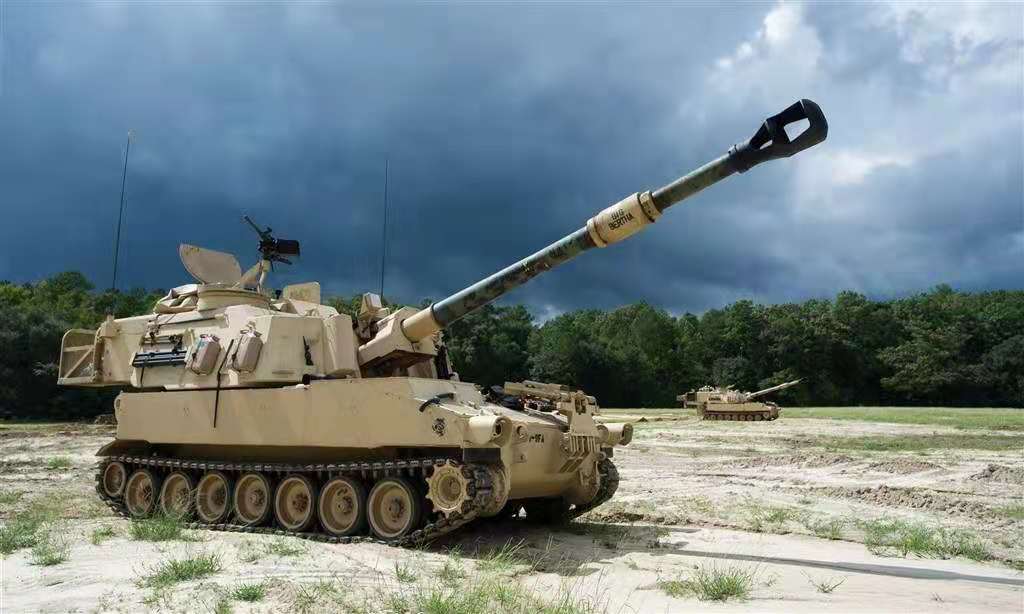 M109A6（Paladin）帕拉丁型自行火炮资料图（图片来源：台媒）