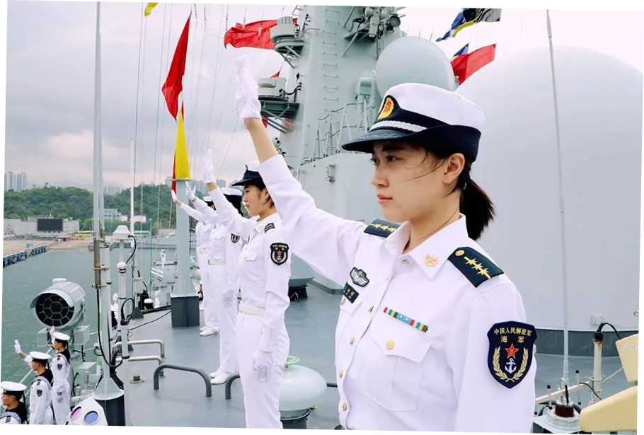 霸气开场!海军版《乘风破浪的小姐姐》来啦