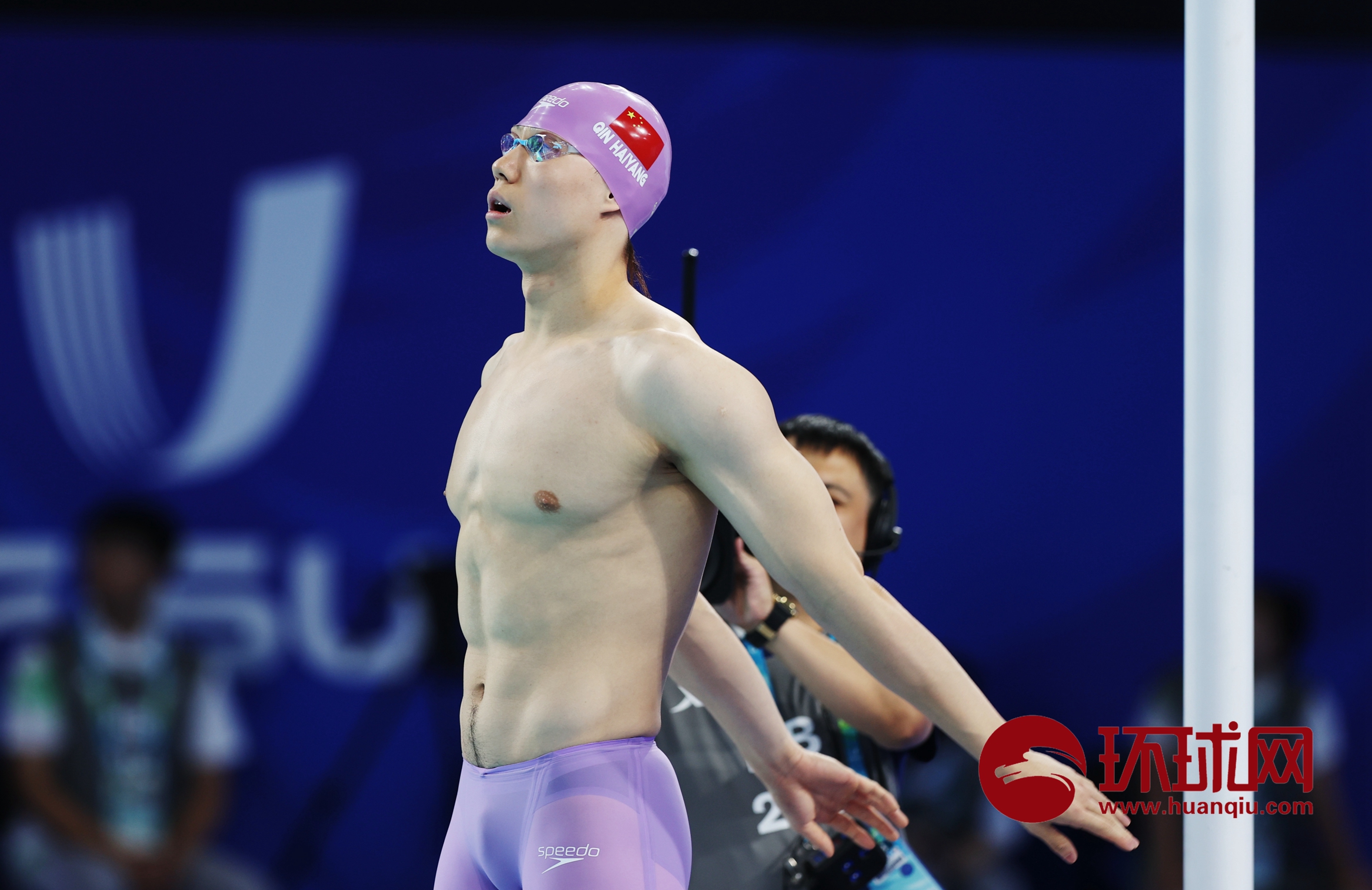 两次与纪录擦肩 覃海洋男子50米蛙泳梦圆_北京日报APP新闻