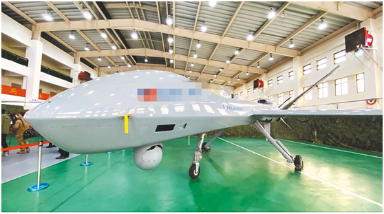 台军"腾云"无人机.图自台湾中时新闻网