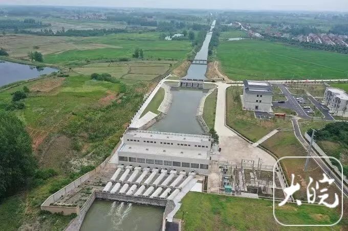 黄疃站引水至滁河干渠