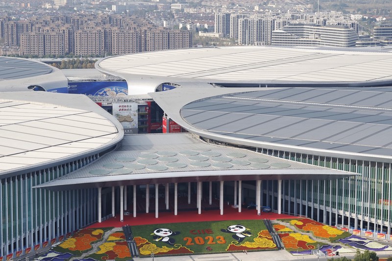 第六届中国国际进口博览会将于11月5日至10日在国家会展中心(上海)