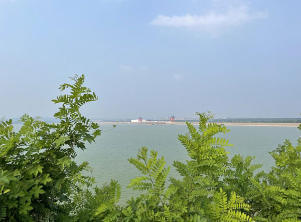 (西霞院水库 图/环球网记者 张寒玥 摄)