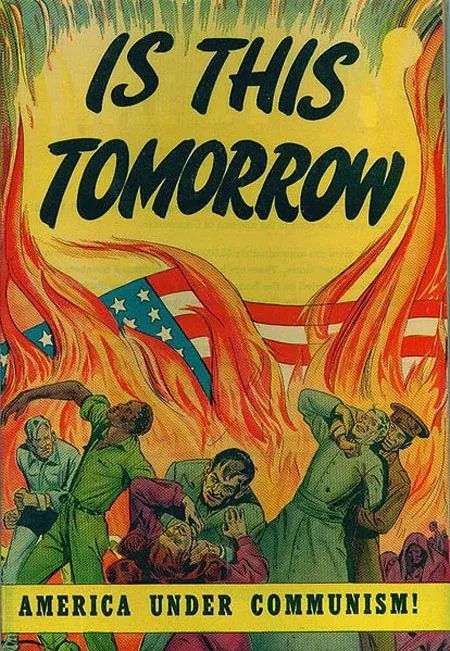 美国1947年出版的“恐共”漫画。