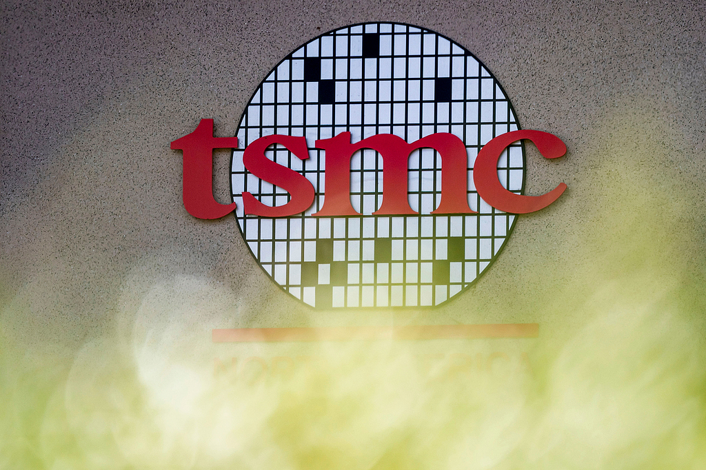 台积电标识 资料图 图源:视觉中国