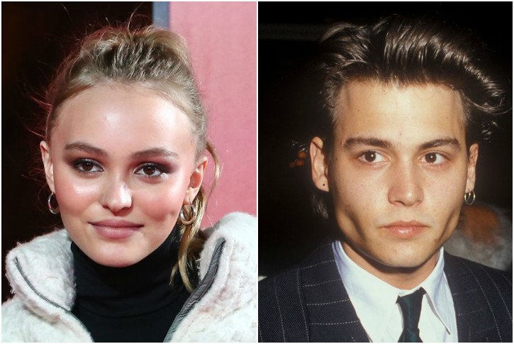 LILY-ROSE DEPP & JOHNNY DEPP