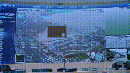 苏州工业园区金鸡湖音乐喷泉