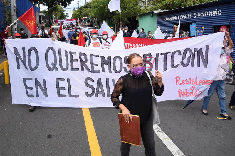 萨尔瓦多抗议者