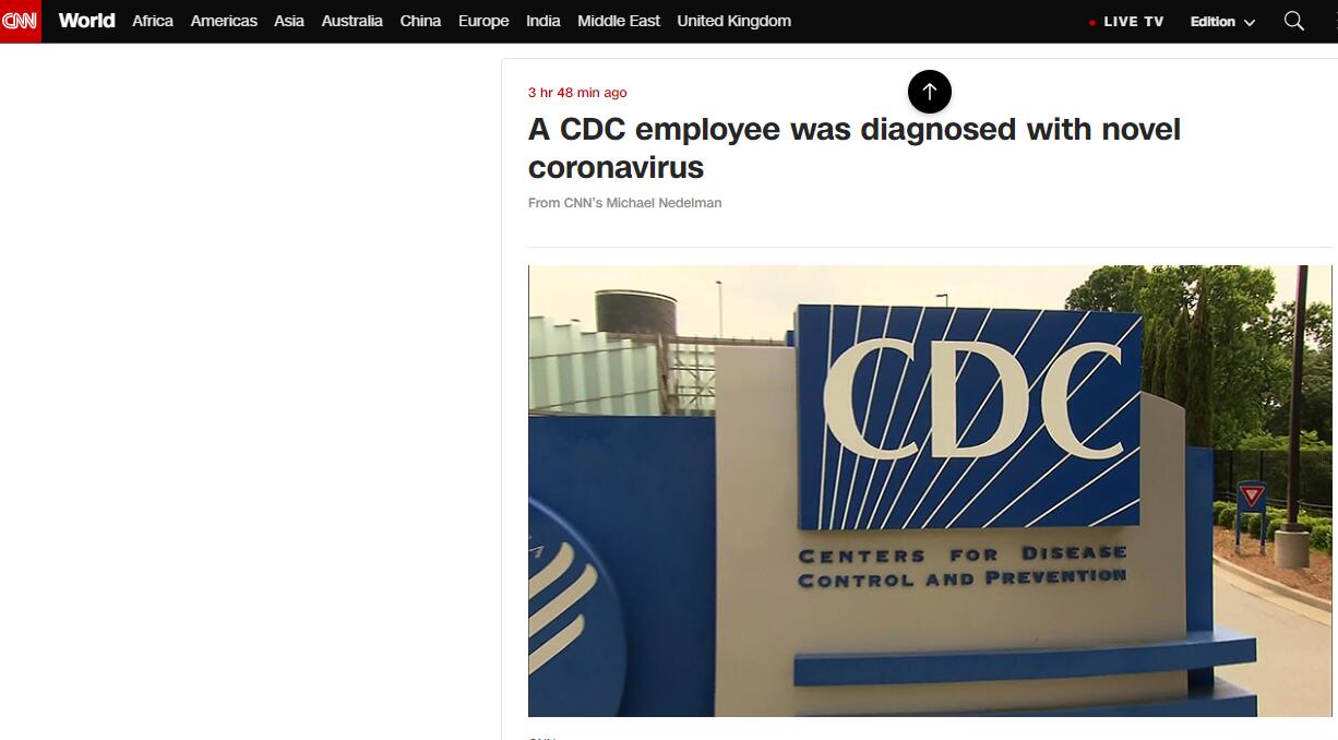 CNN报道截图