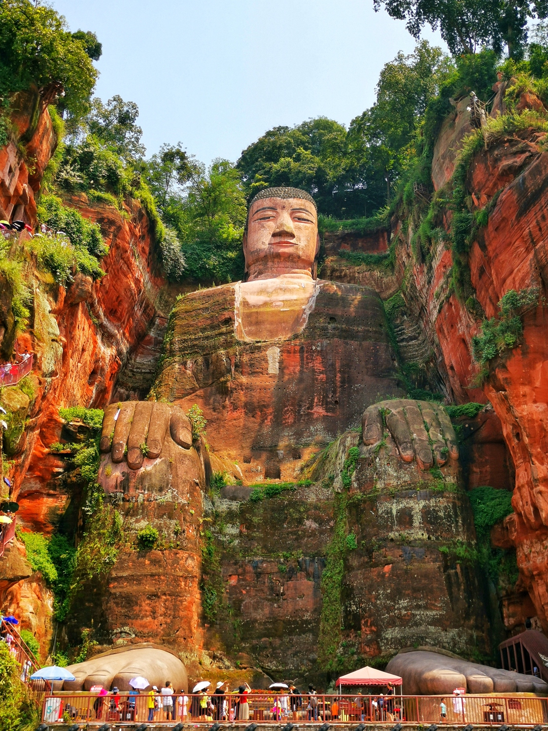世界文化遗产:乐山大佛,世界最高的石刻佛像