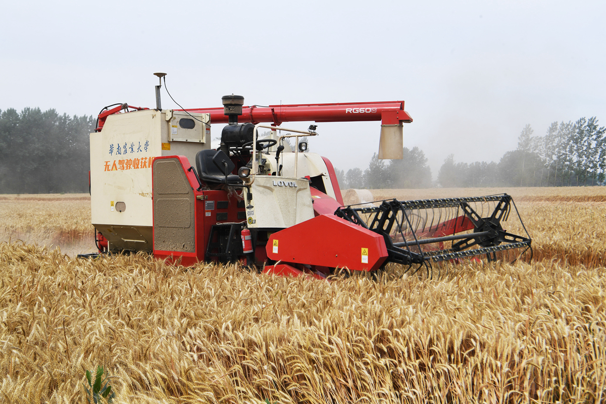 纽荷兰联合收获机精准助力青海农业 | 农机新闻网