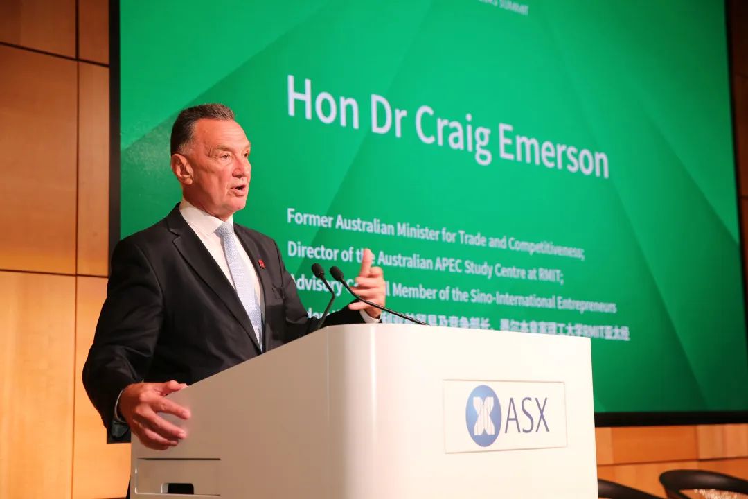 克雷格·爱默森阁下(Hon Dr Craig Emerson)澳大利亚前贸易及竞争部长