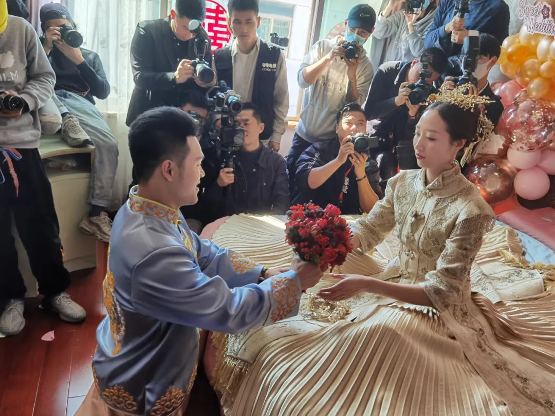 超甜今天石智勇在宁波结婚了