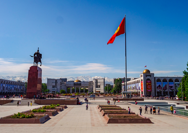 吉尔吉斯斯坦首都比什凯克