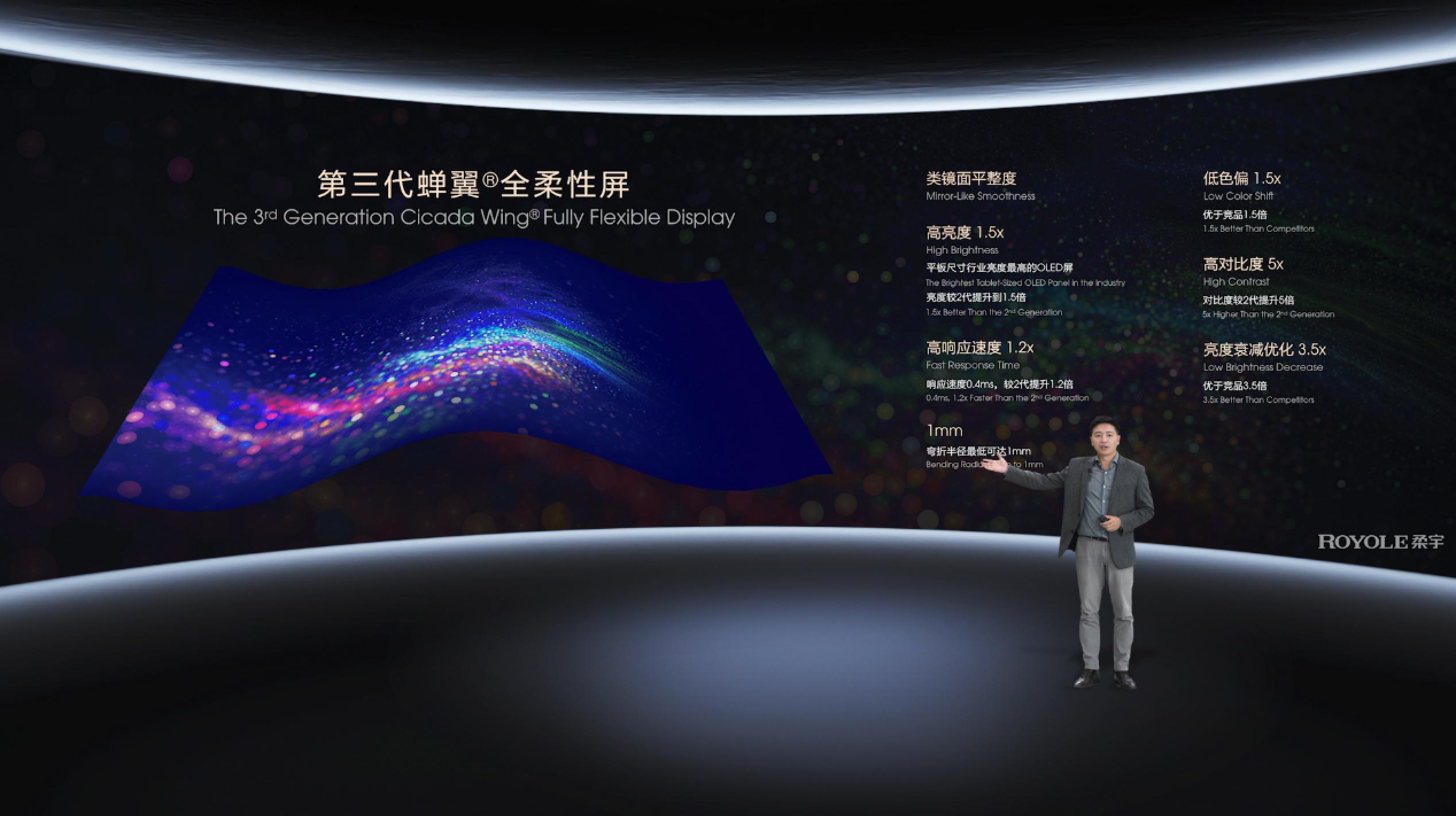 柔宇科技正式发布新一代折叠屏手机FlexPai 2