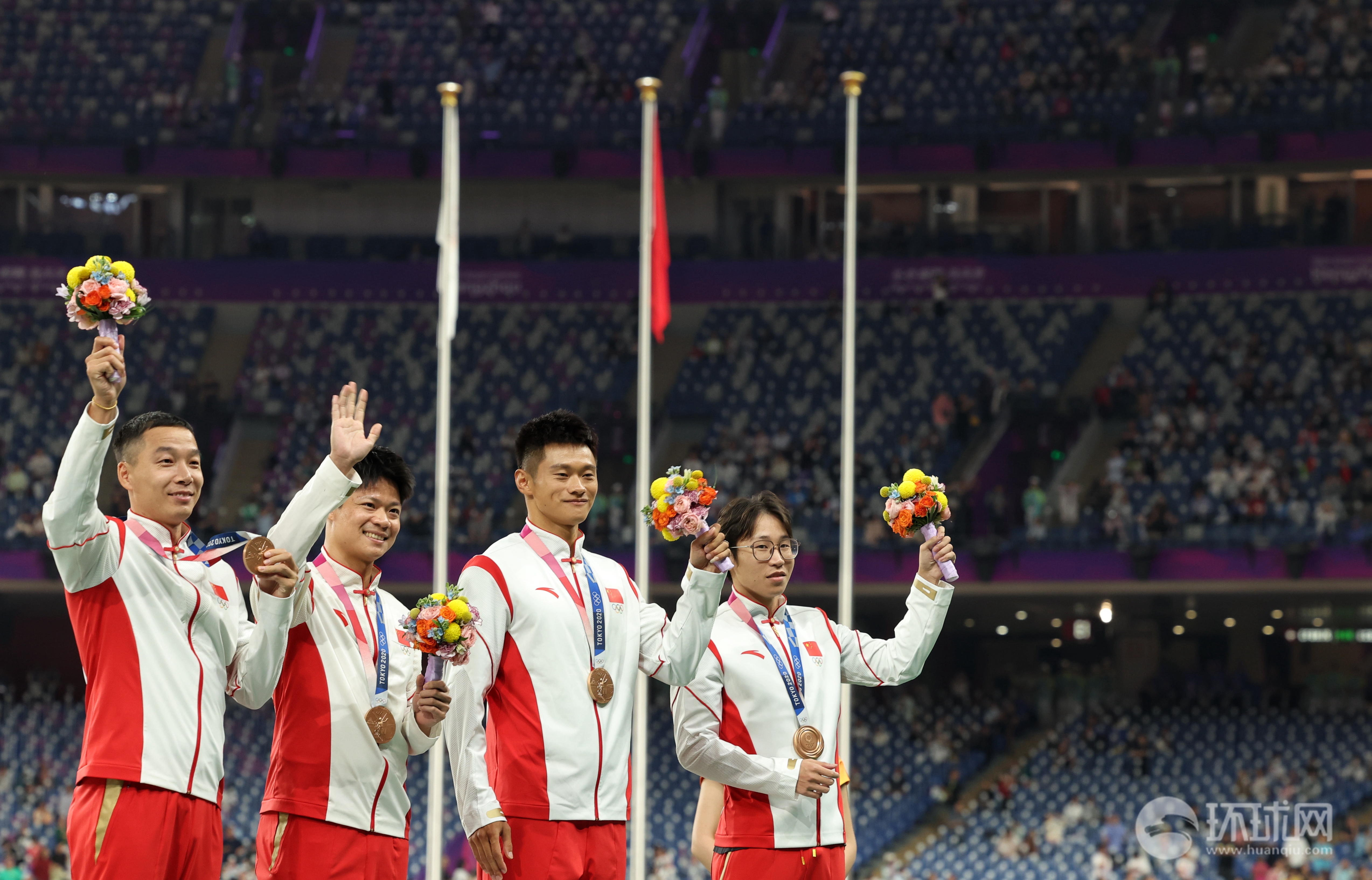 中国运动员切阳什姐,刘虹,吕秀芝分别递补获得伦敦奥运会女子20公里