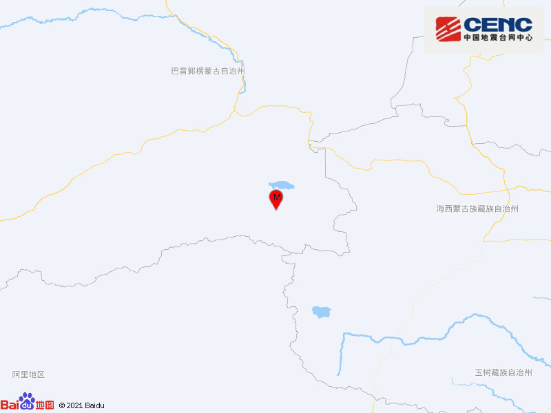 新疆巴音郭楞州若羌县6分钟发生两次39级地震