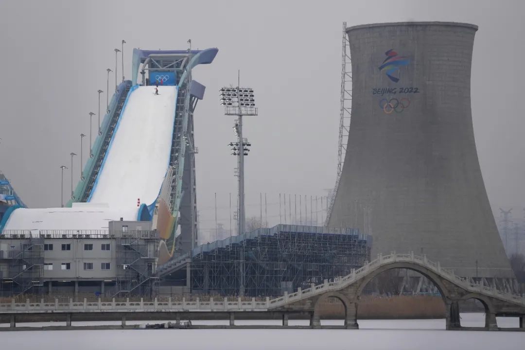 北京冬奥会雪飞天图片