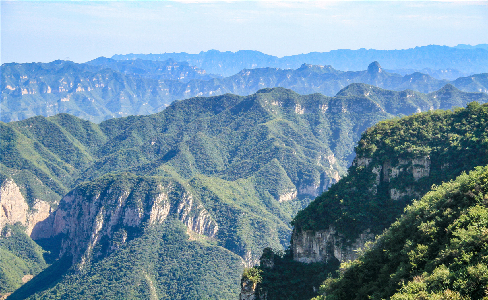 河北邯郸太行风光美如画