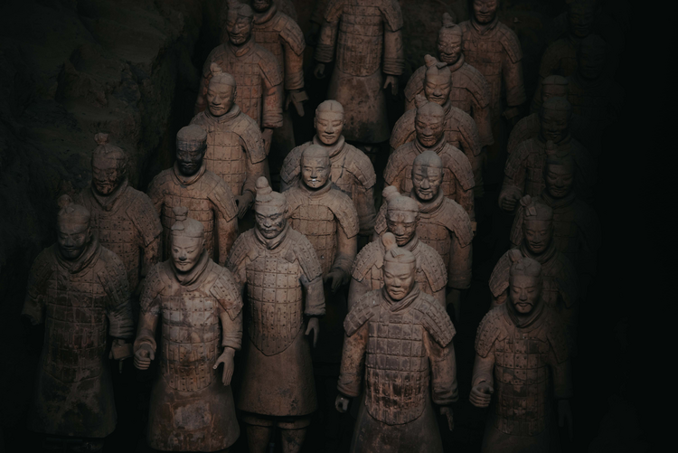 秦兵马俑 摄影 王靖升